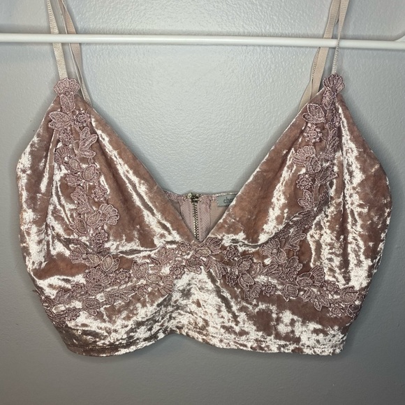 Velvet crop tank - Picture 2 of 2